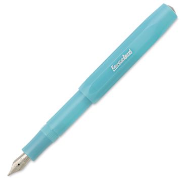 Open in modal - Kaweco Frosted Sport Fountain Pen - Light Blueberry, Broad