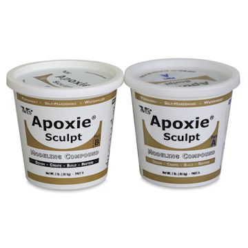Open in modal - Aves Apoxie Sculpt, Black, 4 lb