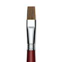 Escoda Bravo Light Ox Hair Brush - Bright, Long Handle, Size 16