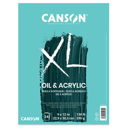 Canson XL Oil and Acrylic Pad - 9