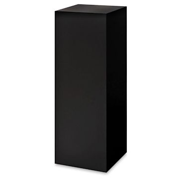 Open in modal - Xylem Laminate Pedestal - 15" x 15" x 36", Black