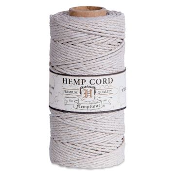 Open in modal - Hemptique Hemp Cord Spool - Natural, 1.8 mm x 205 ft