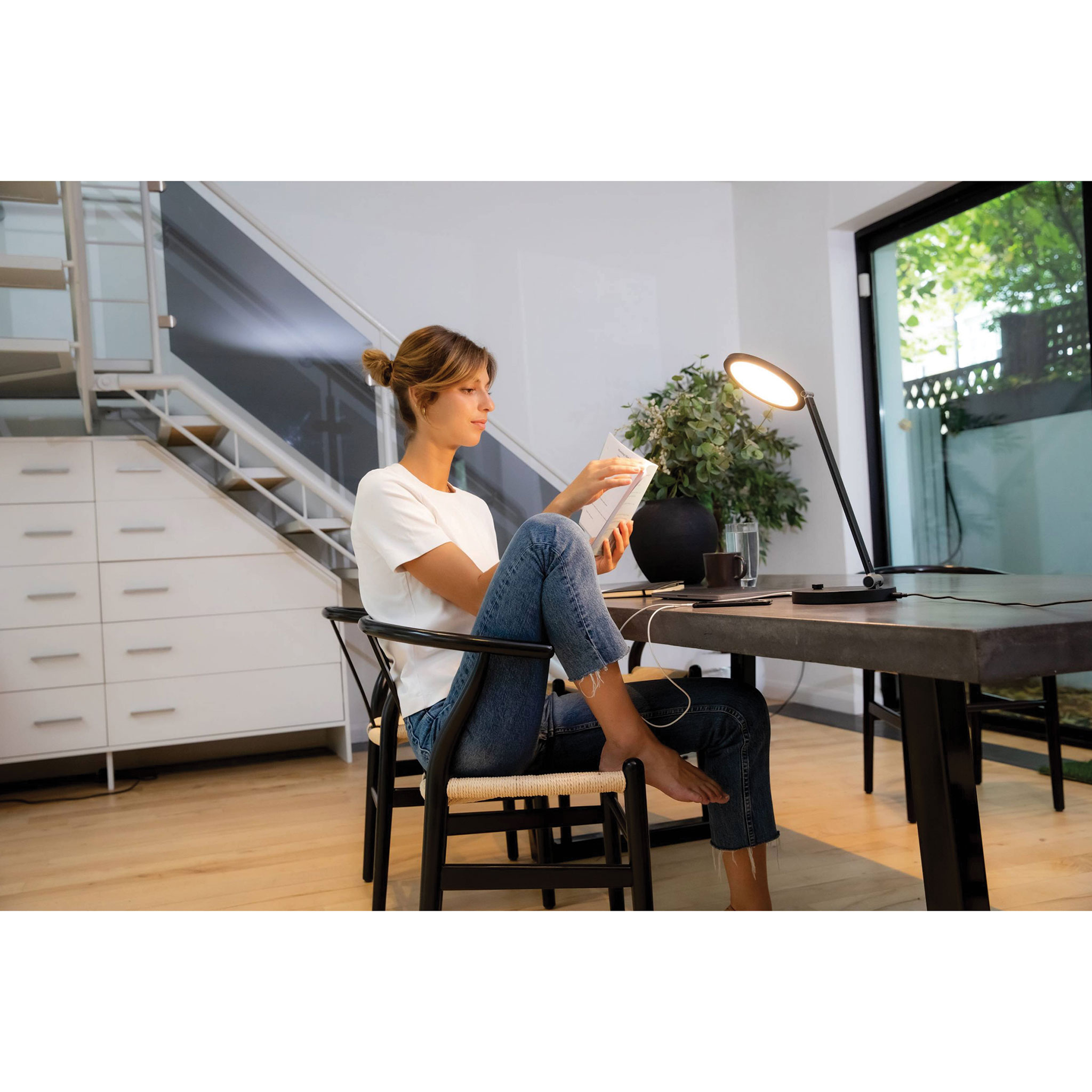 Daylight TriSun Light Therapy Desk Lamp | BLICK Art Materials