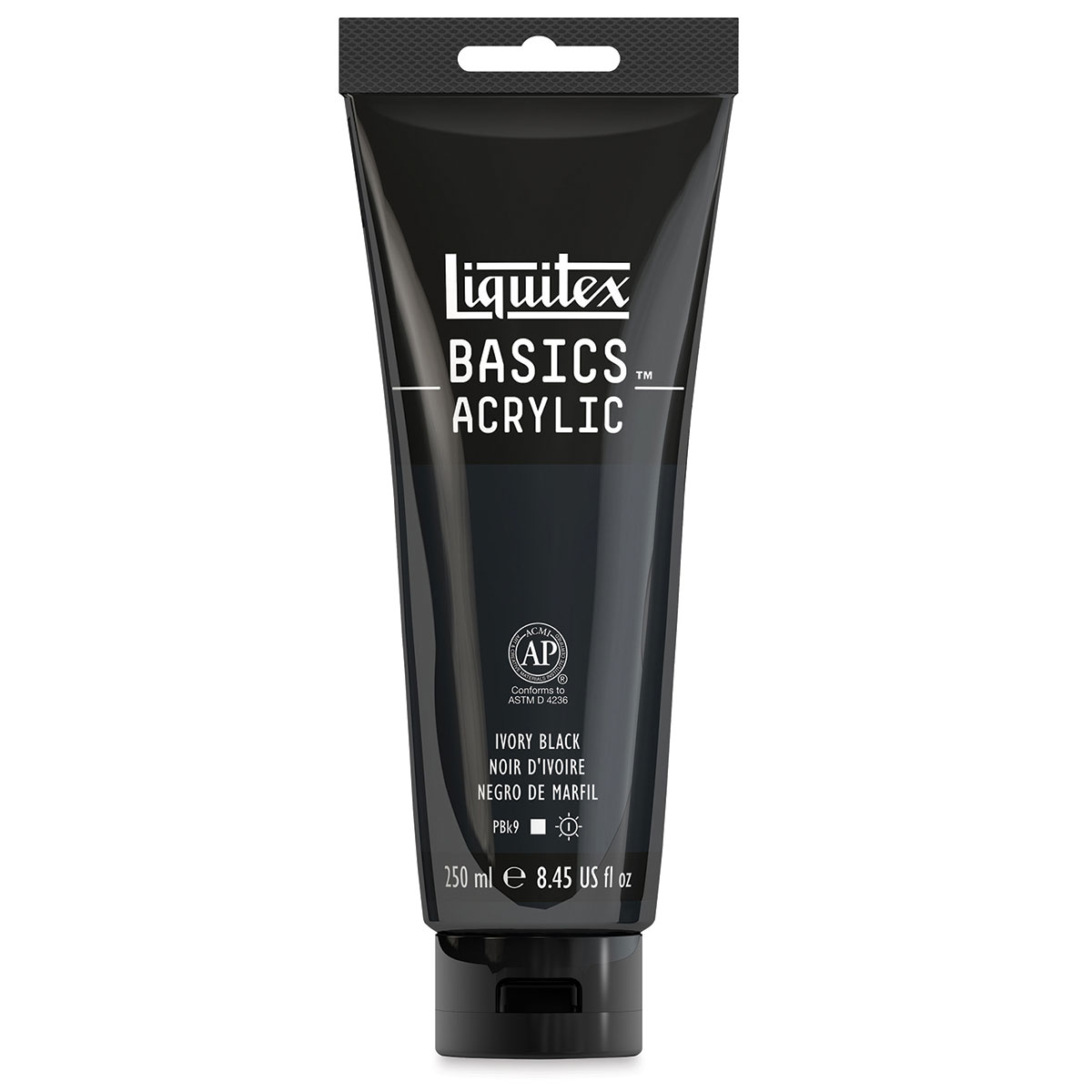 Liquitex Basics - Ivory Black, 8.5 oz tube| Utrecht Art Supplies