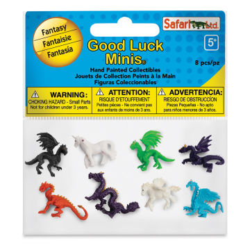 Safari Ltd Good Luck Minis Fun Packs- Fantasy Animal package, front view