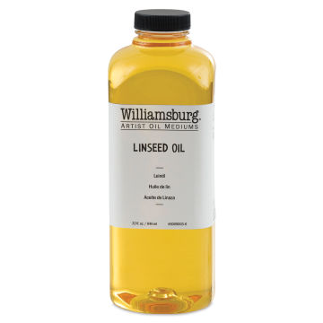 Open in modal - Williamsburg Artist Linseed Oil - 32 oz bottle