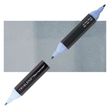 Open in modal - Spectrum Noir TriBlend Markers - Ice Grey marker and swatch