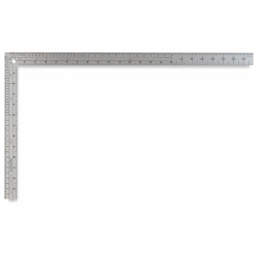 Fairgate Designer L-Square - Aluminum, English, 24