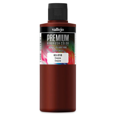 Vallejo Premium Airbrush Colors - 200 ml, Sepia