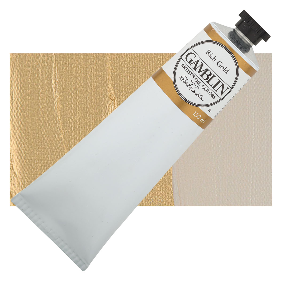 gamblin gold oil paint