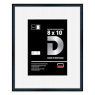 Deha Design Tribeca Frame - Black, 8" x 10", 5" x 7" Mat, with Easel Back