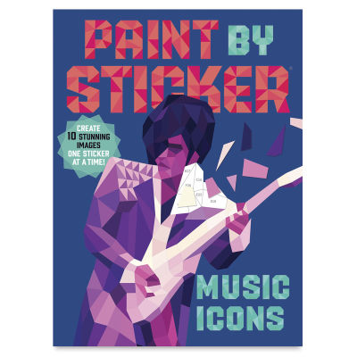 Paint By Sticker: Music Icons, Book Cover