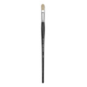 Blick Studio Bristle Brush - Filbert, Long Handle, Size 16