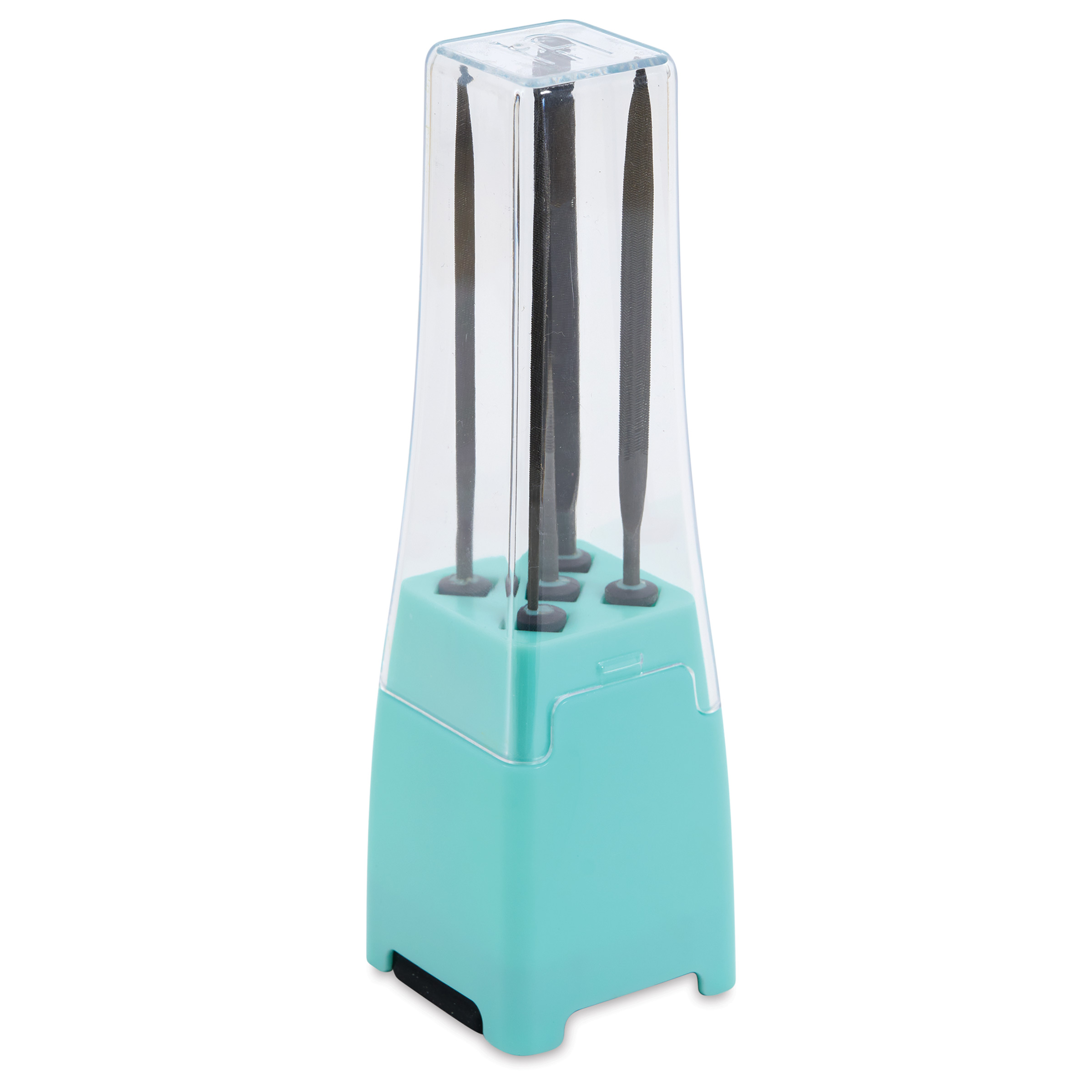 ImpressArt Needle File Set with File Block - Set of 5 | BLICK Art