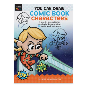 You Can Draw Comic Book Characters, Book Cover