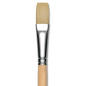 Dynasty Encaustic Brush - Bright, Short Handle, Size 8