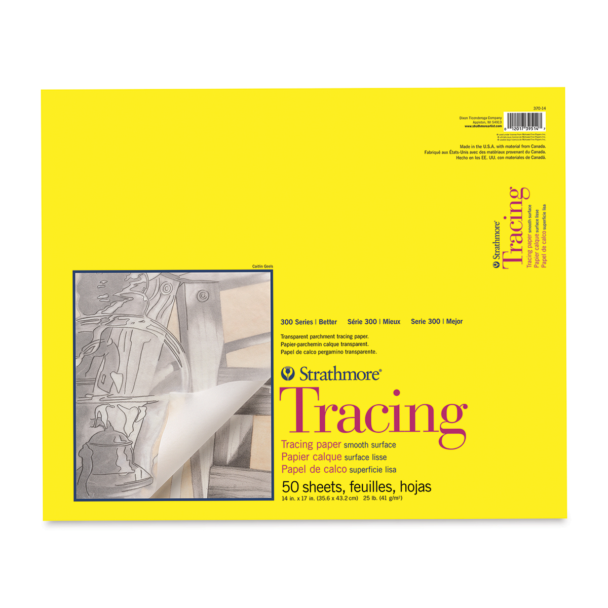 Strathmore Tracing Paper Pad 11X14 25lb 50 Sheets