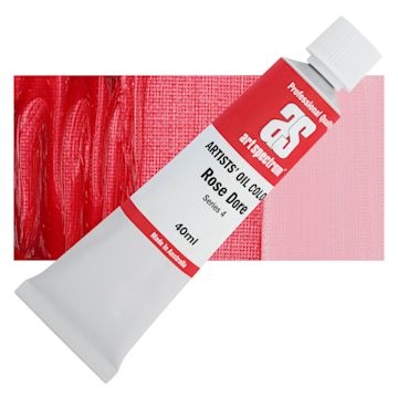 Open in modal - Art Spectrum Artists' Oil Paint - Rose Dore, 40 ml tube and swatch