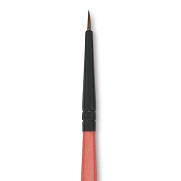 Open in modal - Dynasty Water Lily Watercolor Brush - Short Handle, Round, Size 3/0, close-up