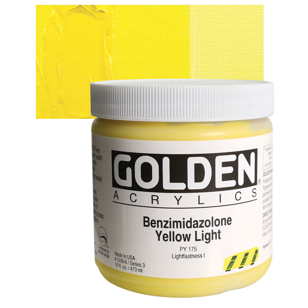 Golden Open Acrylic Benzimidazolone Yellow Light 2 oz.