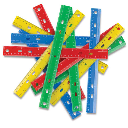 Bargain Elementary Plastic Rulers