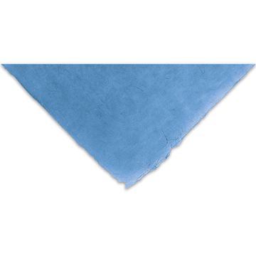 Open in modal - Lama Li Lokta Paper - 20" x 30", Cerulean Blue