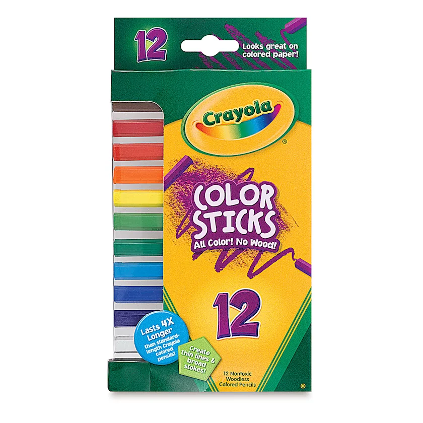 Small Color Stick Crayola Color Stick Sets | BLICK Art Materials