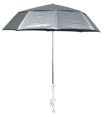 Plein Air Painters' Collapsible Umbrella - Shown open and upright