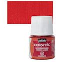 Pebeo Ceramic Paint - Cherry Red, 45 ml