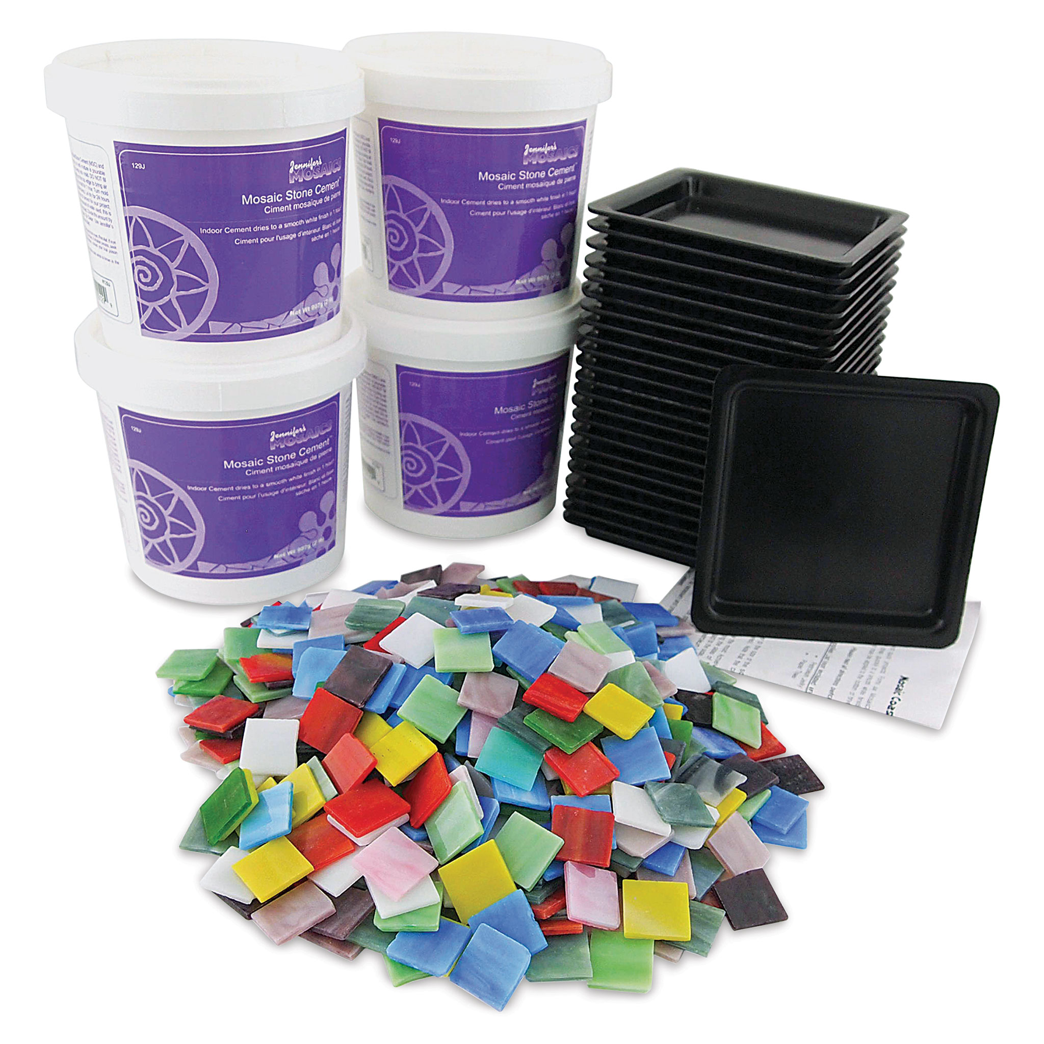 Jennifers Mosaics Stained Glass Class Kit