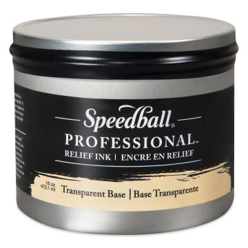 Speedball Professional Relief Ink - Ultramarine Blue 8oz