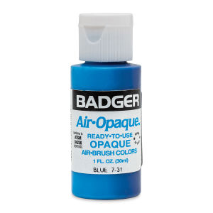 Badger Air-Opaque Airbrush Color - 1 oz, Blue
