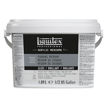 Open in modal - Liquitex Effects Pouring Medium - Gloss, Half Gallon
