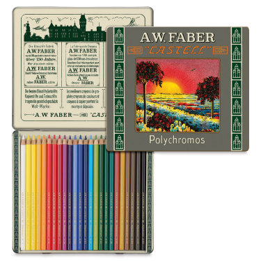 Faber-Castell Polychromos Pencil Set - Limited Edition 111st Anniversary Set of 24