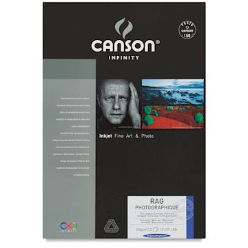 Open in modal - Canson Infinity Rag Photographique - 13" x 19", 110 gsm, Pkg of 25