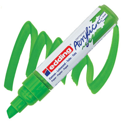 Edding Acrylic Paint Marker - Yellow Green 927, Broad