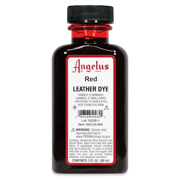 Open in modal - Angelus Leather Dye - Red, 3 oz, Bottle