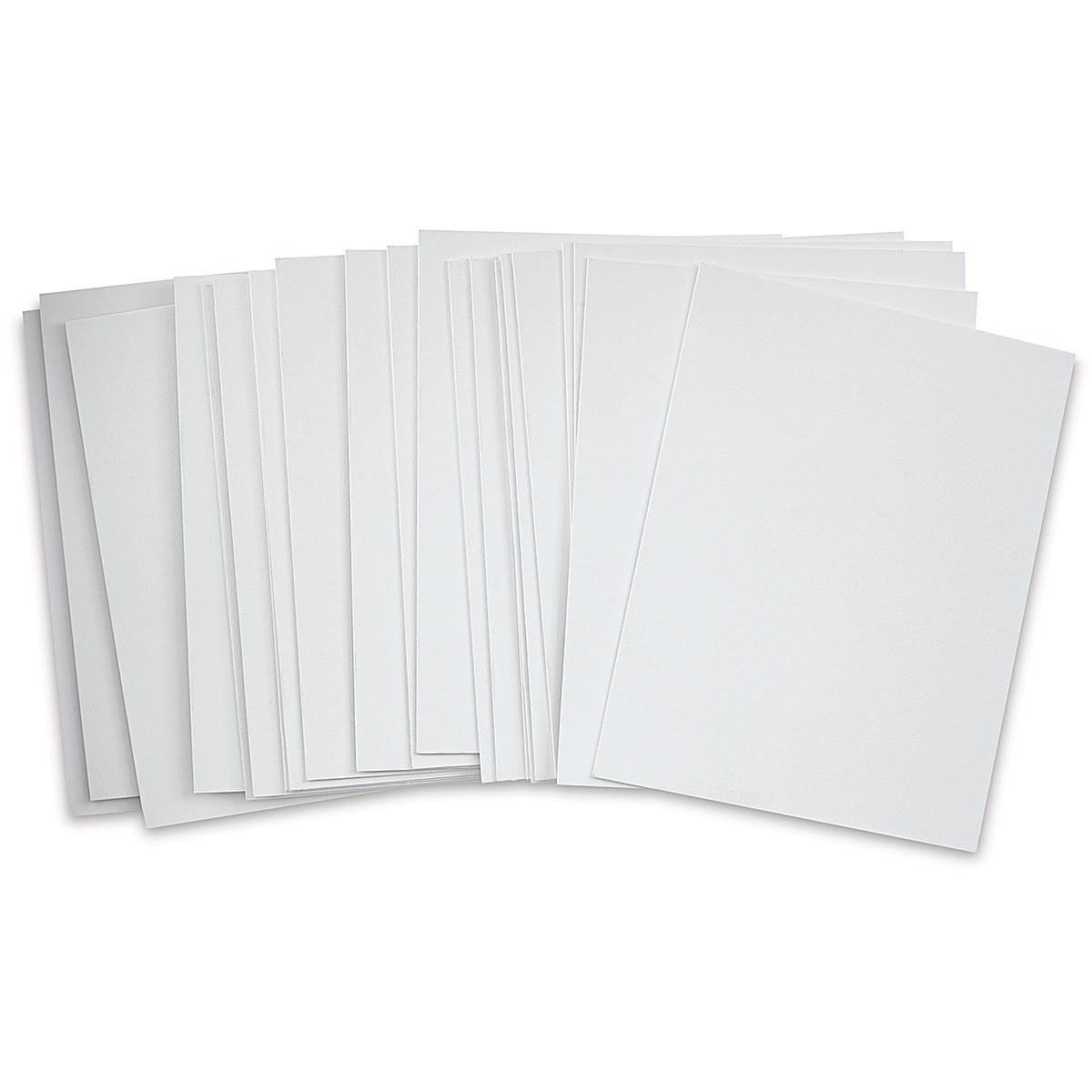 Sax Genuine Canvas Panel Classroom Pack, 14 x 18 Inches, White, Pack of 36