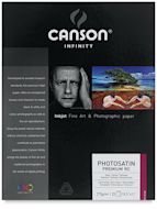 Canson Infinity PhotoSatin Premium Resin Coated Inkjet Paper