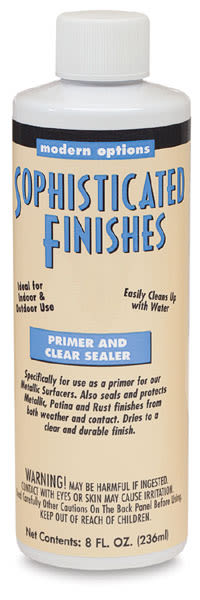 Primo Primer and Sealers - Front of bottle of Primer and Clear Sealer
