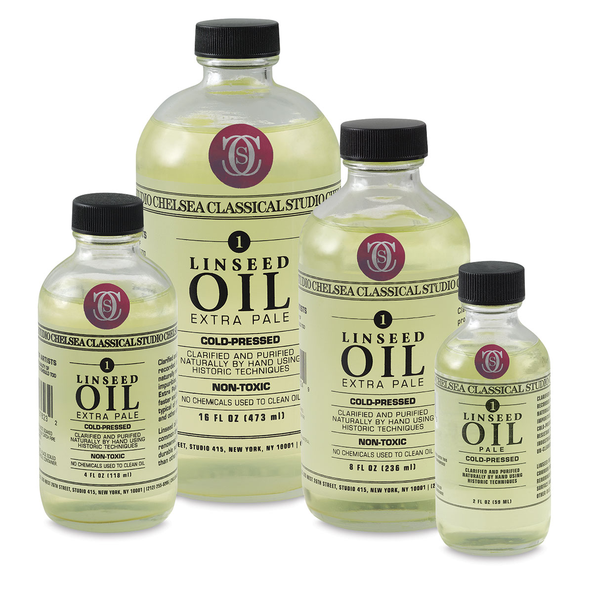 Cold-Pressed Linseed Oil 8 fl oz