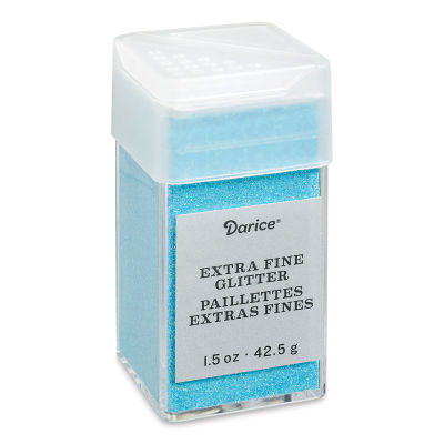 Darice Glitter - Extra Fine, Frost Blue, 1.5 oz