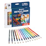 Crayola Sketch & Shade Doodle Pencils