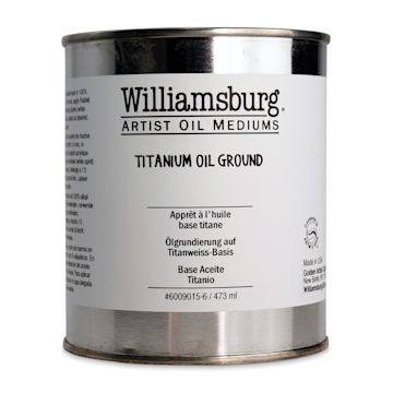 Open in modal - Williamsburg Artist Oil Medium - 16 oz, Titanium Oil