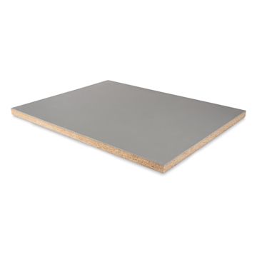 Open in modal - Blick Battleship Gray Linoleum - Block, 18" x 24", Mounted
