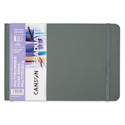 Canson Graduate Mixed Media Book - White, 8-1/2" x 5-1/2", 123 lb, 36 Sheets