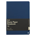 Karst Stone Paper Notebook - Navy, A5, Dot Grid