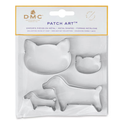 DMC Patch Art Shapes - Front of package of Cats and Dogs