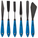Blick Comfort Grip Palette Knives - Mix and Spread, Set of 6