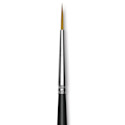 Trekell Synthetic Gold Taklon Brush - Liner, Short Handle, Size 1